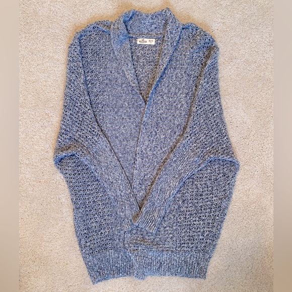 HOLLISTER OVERSIZED KNIT CARDIGAN - Picture 3 of 6